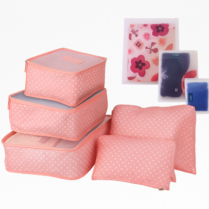 Storage Bags with Packing Cubes for Travel