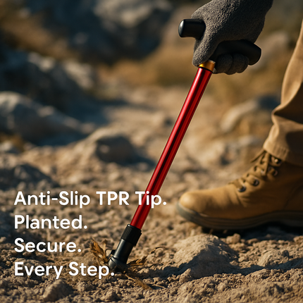 Folding Walking Cane for Travel and Comfort