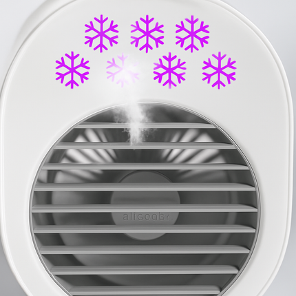 4-in-1 Portable Mini Desktop Air Conditioner Fan