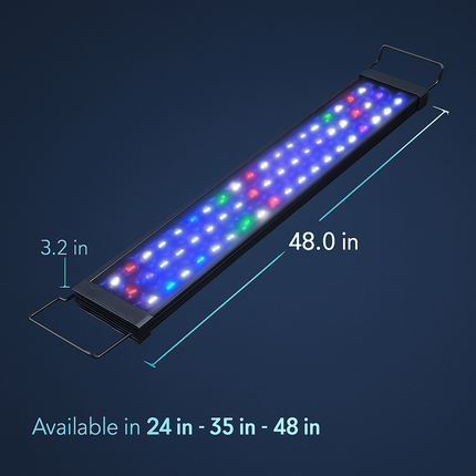 Aquarium LED Light with Extendable Brackets