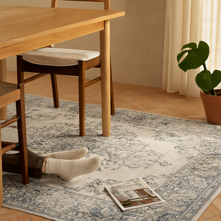 Vintage Area Rug - Soft, Waterproof Non-Slip for Home