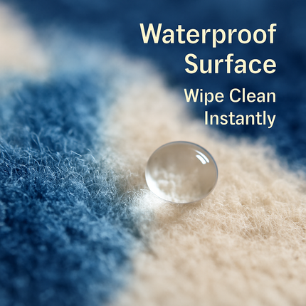 Vintage Area Rug - Soft, Waterproof Non-Slip for Home