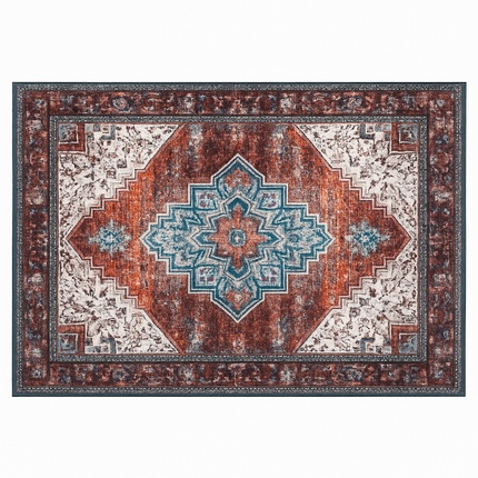 Vintage Area Rug - Soft, Waterproof Non-Slip for Home