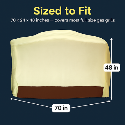BBQ Grill Cover for Outdoor Use - All-Weather