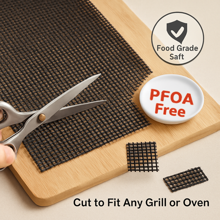 Grill Mat Beige - Reusable Non-Stick Grilling Accessory