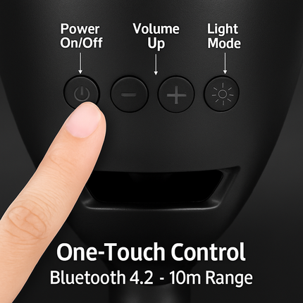 LED Flame Speakers Torch Wireless Speaker