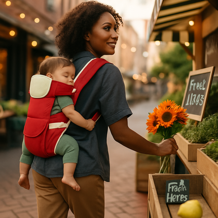 Breathable Baby Carrier Adjustable Wrap Sling