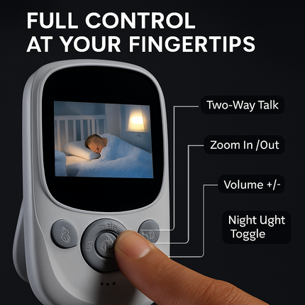 Video Baby Monitor for a Calm, Safe Nursery
