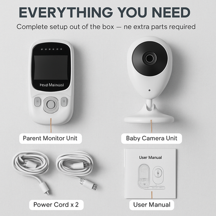 Video Baby Monitor for a Calm, Safe Nursery
