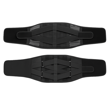 Back Support Brace with Breathable Mesh Lumbar Support