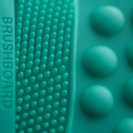 Silicone Back Scrubber Belt for Shower Scrubber - Blue