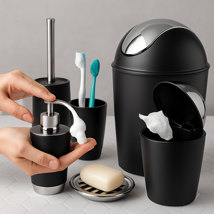 Bathroom Accessories Set for Modern Home Organization