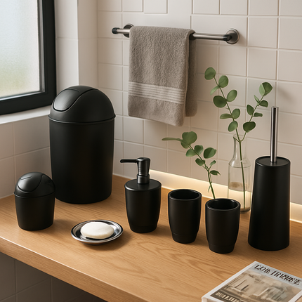 Bathroom Accessories Set for Modern Home Organization