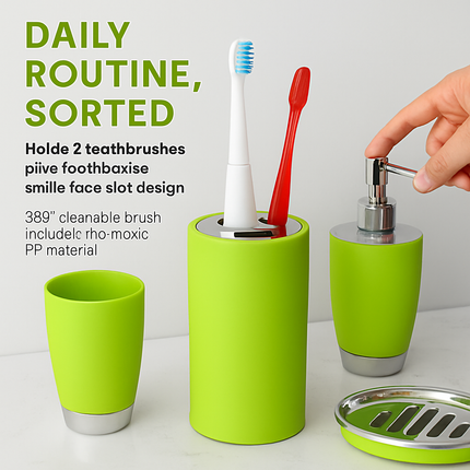 Bathroom Accessories Set for Modern Home Organization