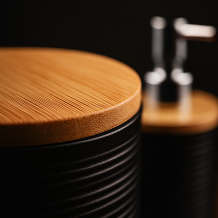 Bathroom Accessories Set with Dispenser & Holder