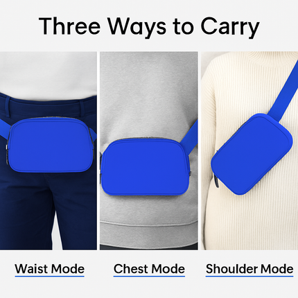 Sport Fanny Pack Unisex Waist Pouch Belt Bag Purse Chest Bag