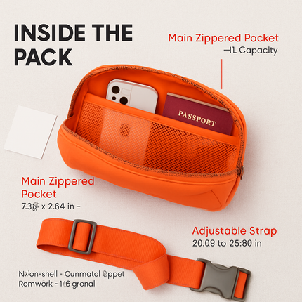 Sport Fanny Pack Unisex Waist Pouch Belt Bag Purse Chest Bag