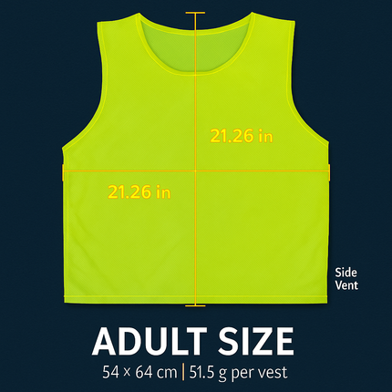 5Pcs Mesh Scrimmage Vests for Team Sports