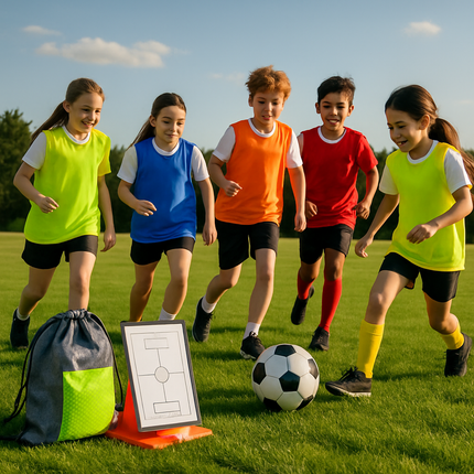 5Pcs Mesh Scrimmage Vests for Team Sports