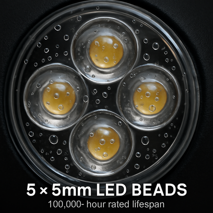 Bike Front and Rear Light Set for Secure Handlebar Mounting