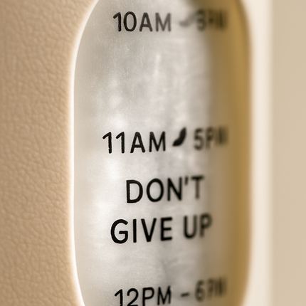 Glass Water Bottle with Straw and Time Marker