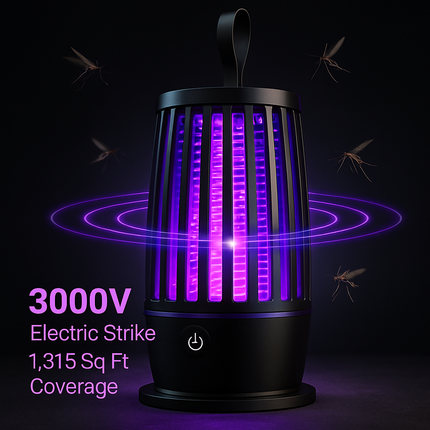 Mosquito Killer Lamp with Night Light, Rechargeable