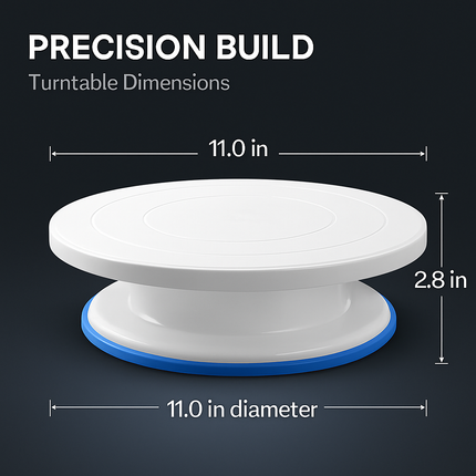 Rotating Cake Turntable Kit for Decorating Masterpieces