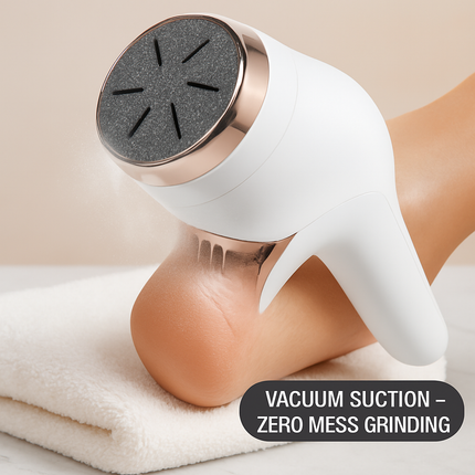 Electric Foot Callus Remover with Vacuum Grinding Heads