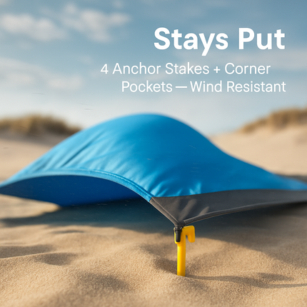 Foldable Picnic Blanket: Sand-Proof & Water-Resistant