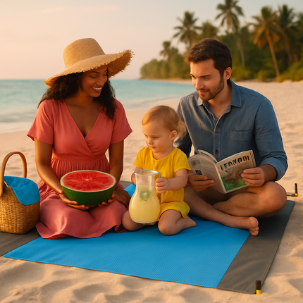 Foldable Picnic Blanket: Sand-Proof & Water-Resistant
