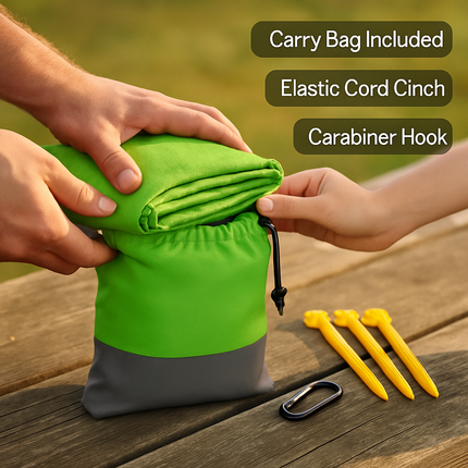 Foldable Picnic Blanket: Sand-Proof & Water-Resistant