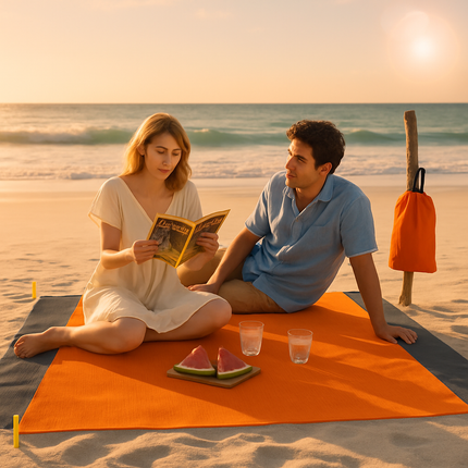 Foldable Picnic Blanket: Sand-Proof & Water-Resistant