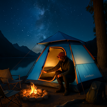 Camping Tent for 4-5 People – Foldable Waterproof