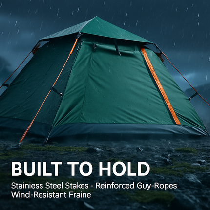 Camping Tent for 4-5 People – Foldable Waterproof