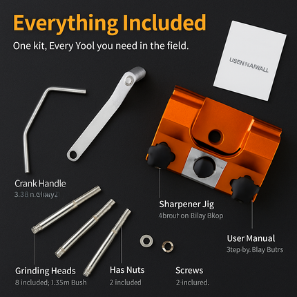 Chainsaw Sharpener Kit for Manual Chain Sharpening