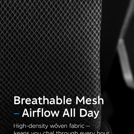 Mesh Ergonomic Office Chair with 135° Reclining Task Chair with 3.94in Adjustable Height Virgin Sponge Seat Cushion