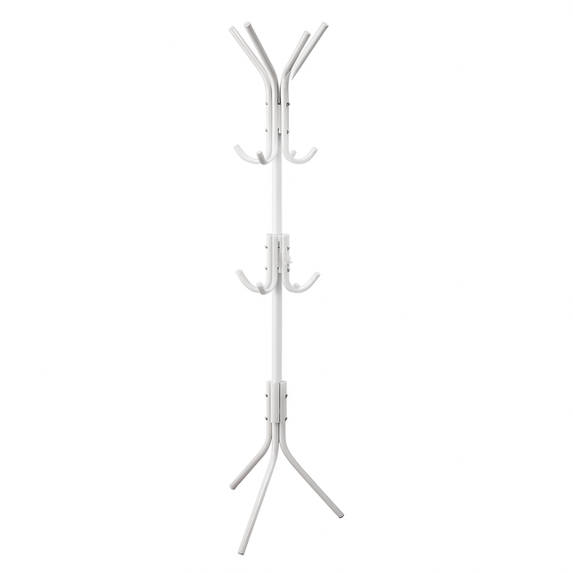 Coat Rack Organizer - Multi-Hook Standing Coat Rack