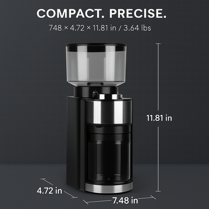 Conical Burr Coffee Grinder for Home Use