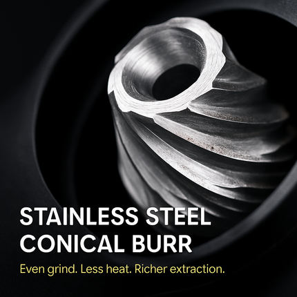 Conical Burr Coffee Grinder for Home Use