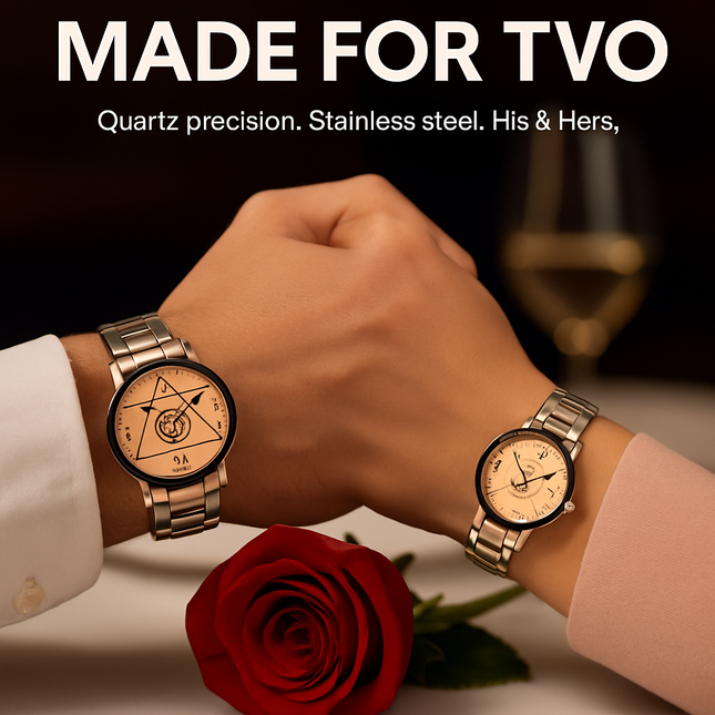 Couples Quartz Watch for Men and Women - Everyday