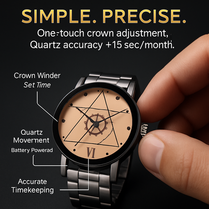 Couples Quartz Watch for Men and Women - Everyday