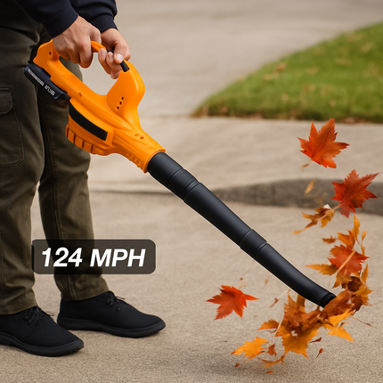 Cordless Leaf Blower - Powerful, Quick Home Cleaning