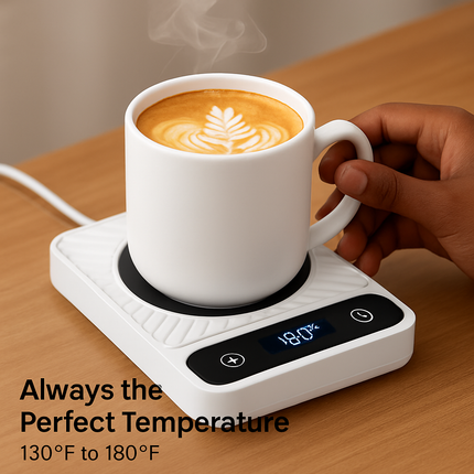 Mug Warmer with Auto Shut-Off and 6 Temperature Levels
