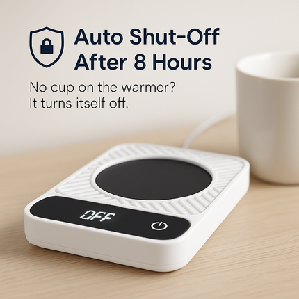 Mug Warmer with Auto Shut-Off and 6 Temperature Levels