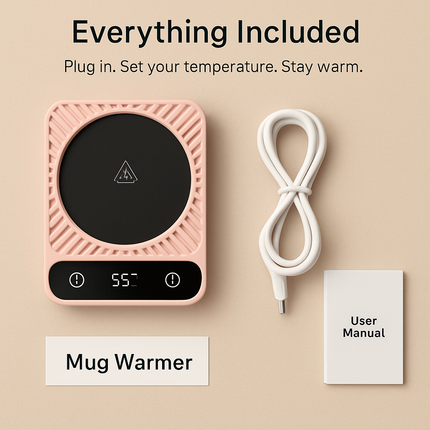 Mug Warmer with Auto Shut-Off and 6 Temperature Levels