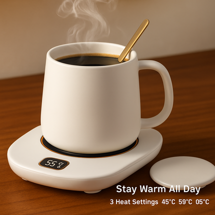 Mug Warmer for Desk with Auto Shut Off for Office
