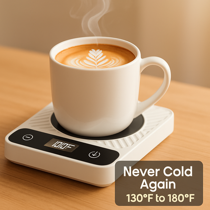 Mug Warmer with Auto Shut-Off and 6 Temperature Levels