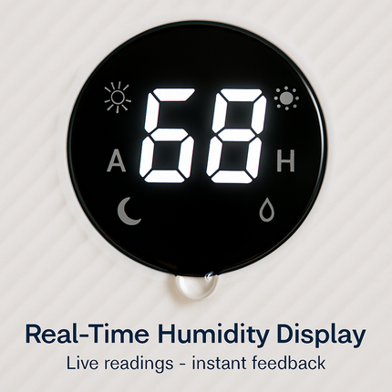 Dehumidifier: Portable, Sleep Mode, Timer & 7-Color Lighting