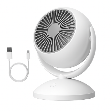 Air Circulator Desk Fan Portable Oscillating Table Fan