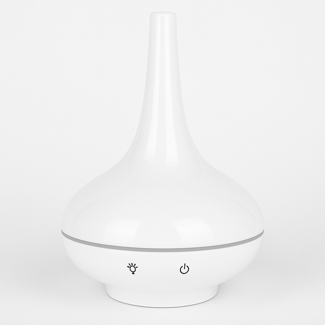 200ml Cool Mist Humidifier Ultrasonic Aroma Essential Oil Diffuser w/7 Color LED Lights Waterless Auto Off for Office Home Room Study Yoga Spa